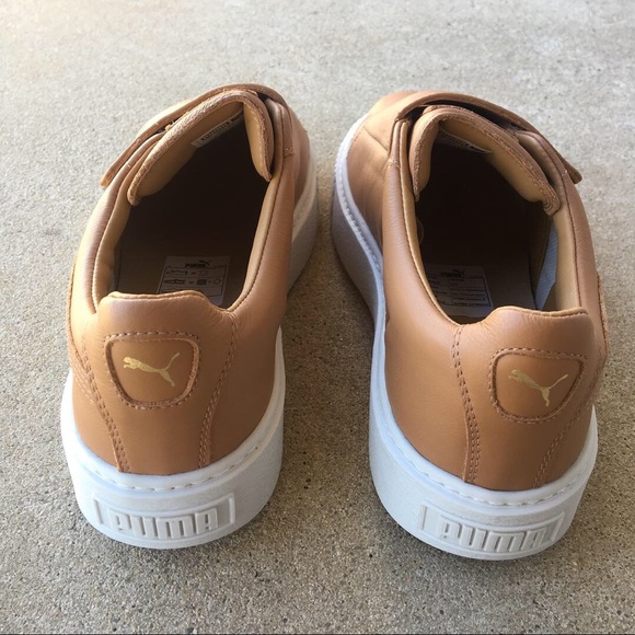 Puma Basket Platform Big Strap Women’s Sneakers - Picture 5 of 8